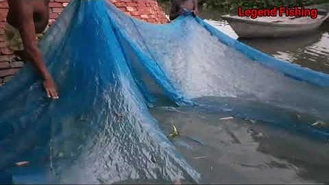 Unbelievable Cast Net Fishing Video River ~Top 5 Most Unbelievable Cast Net Fishing River Monsters.