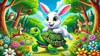 The Tortoise and the Hare | Aesop's Fable | Moral Story for Kids | Bedtime Story