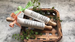 🌿LET’S MAKE SOME MINI ROLLING PINS🌿