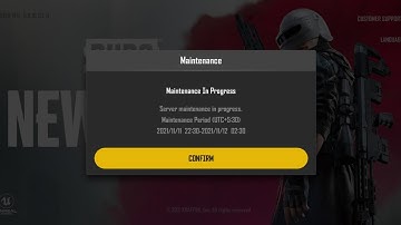 pubg new state maintenance in progress bug fix #shorts
