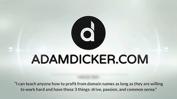 INTRO MAIN adam dicker