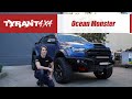 OCEAN MONSTER Ford Ranger Raptor 4x4 Build Hamer Bull bar, Electric Roller Shutter by Tyrant 4x4