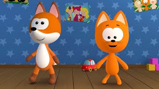 Stomp Stomp Clap Clap Dance With Friends - Kote Kitty Songs For Kids