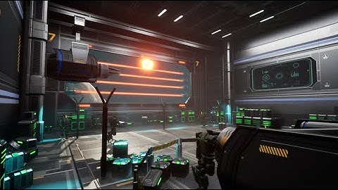Sci-Fi Hangar Scene | 3D Environment using UE4