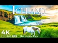 ICELAND 4K • Nature Relaxation Film with Peaceful Relaxing Music and Nature Video Ultra HD