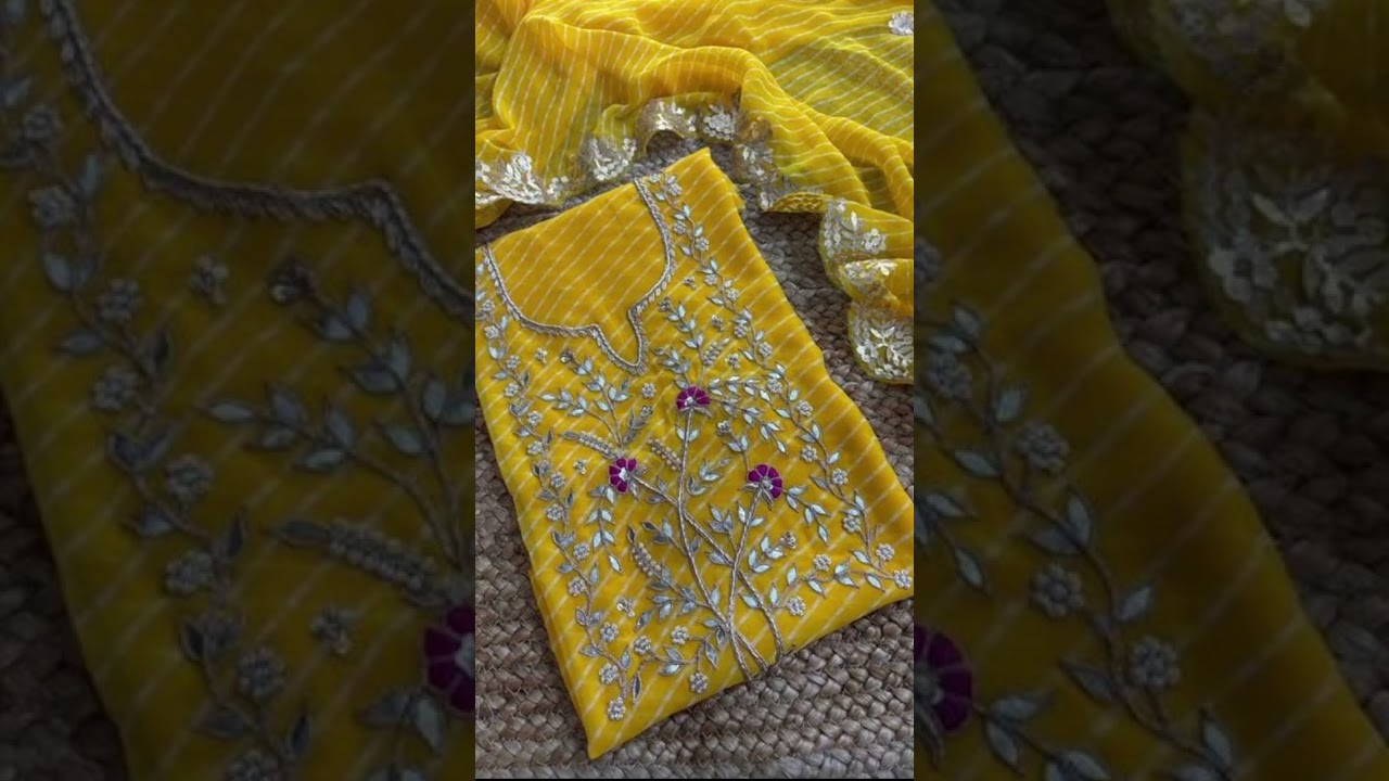 Dress // material // ￼ Kurt // with // dupata // hend // work // jaipur // ￼ ￼ special // 9983344462