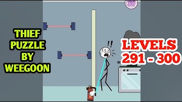 THIEF PUZZLE ALL Levels 291 - 300 (WEEGOON) : to pass a levels - Android Gameplay Walkthrough