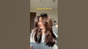 *Secret* To My Hair’s Volume🤫❤️ #shorts #hair #blowout