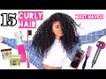 15 CURLY HAIR MUST HAVES! | jasmeannnn