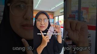 bisa gak ya 10.000 beli yogurt #shortvideo #shortviral #shorts #belanja #viralvideo #fypシ゚viral
