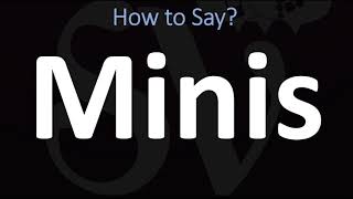 How to Pronounce Minis? (CORRECTLY)
