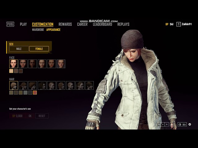 SKIN LEATHER HOODIE (WHITE) PUBG - YouTube