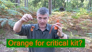 Why Your Critical Bushcraft Items Should Be Orange