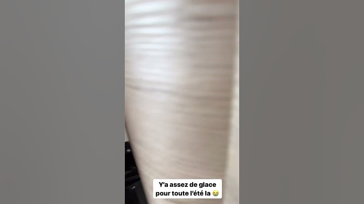 Inoxtag a le stock de glace