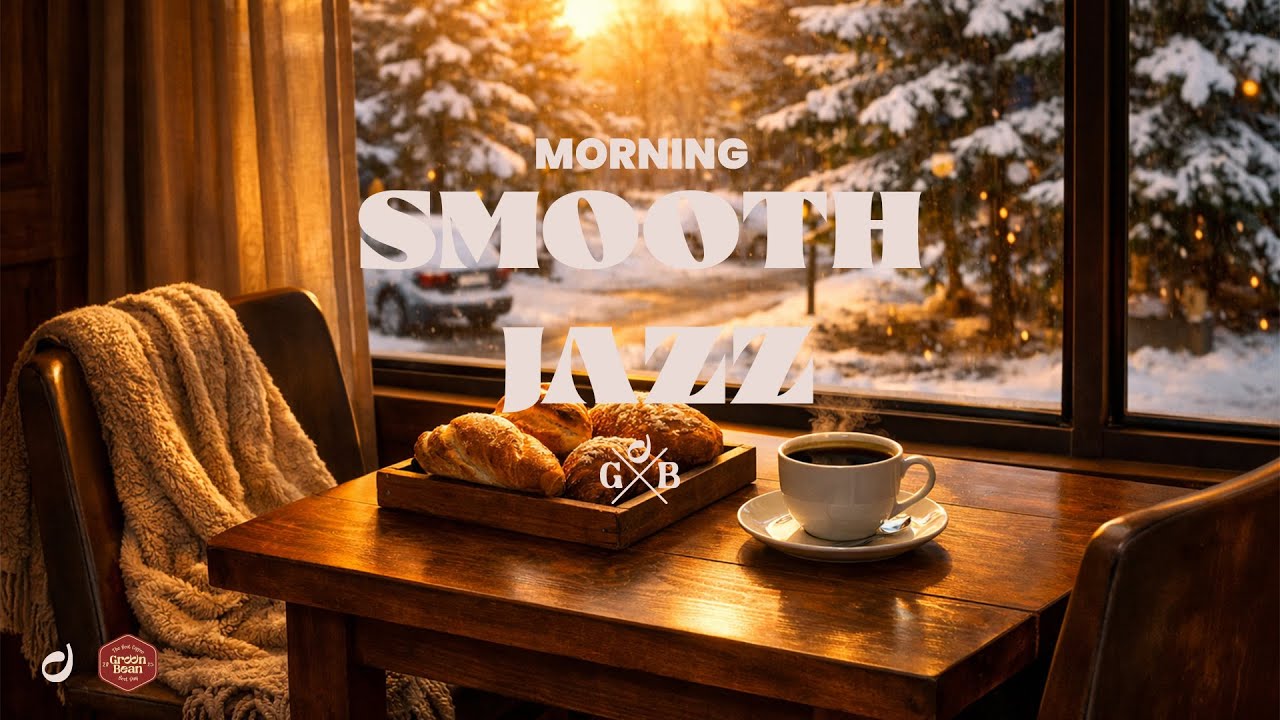 ☀️ Morning Smooth Jazz Instrumental | Green Bean Coffee – Instrumental House