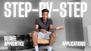 The Whole Process. Degree Apprenticeship Applications. Start To Finish.