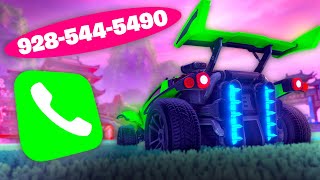 Putting My PHONE # In My Rocket League Name... screenshot 3