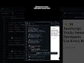⚡ 10 JavaScript Tricks Senior Developers Use Every Day
