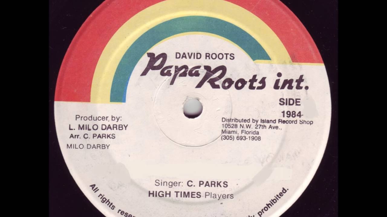 Clarence Parks - Milletant Youth + Dub - 12" Papa Roots Int 1984 - ROOTS 80'S DANCEHALL