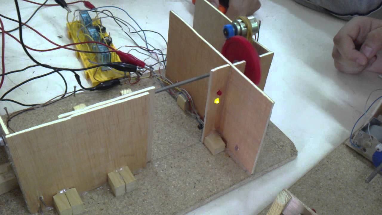 proyecto puerta corredera de garaje de madera - YouTube