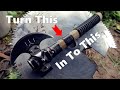 make a camping ax from Circular Saw Blade