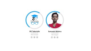 Team Card Hover Effect | Demo 1 | Html, Css & Bootstrap | SR Tutorials