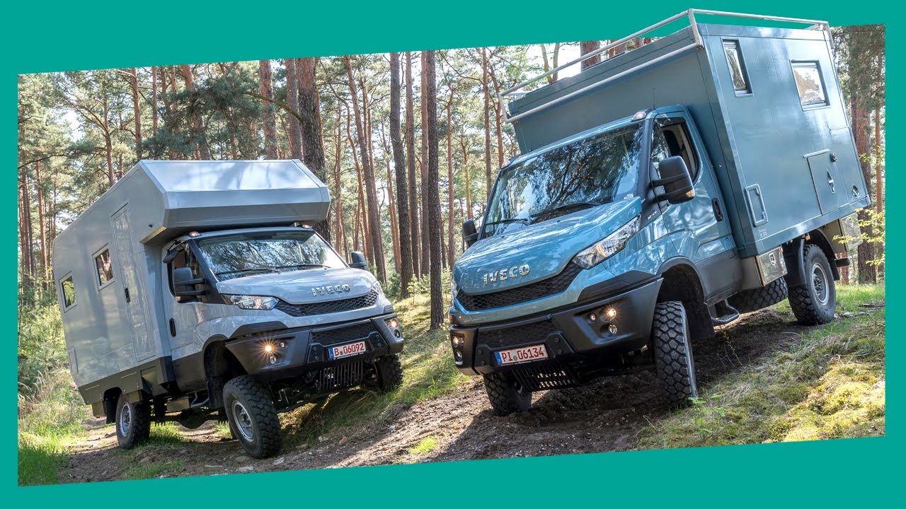 Iveco Daily 4x4 Motorhome Comparison Which Offroad Camper Is Better Youtube