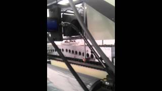 TPU sheet extruding machine 2 (double face mesh cloth, back counter, box toe)