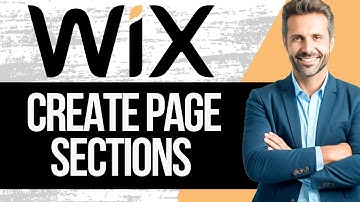 How to Create Page Sections Using Strips and Anchors in Wix
