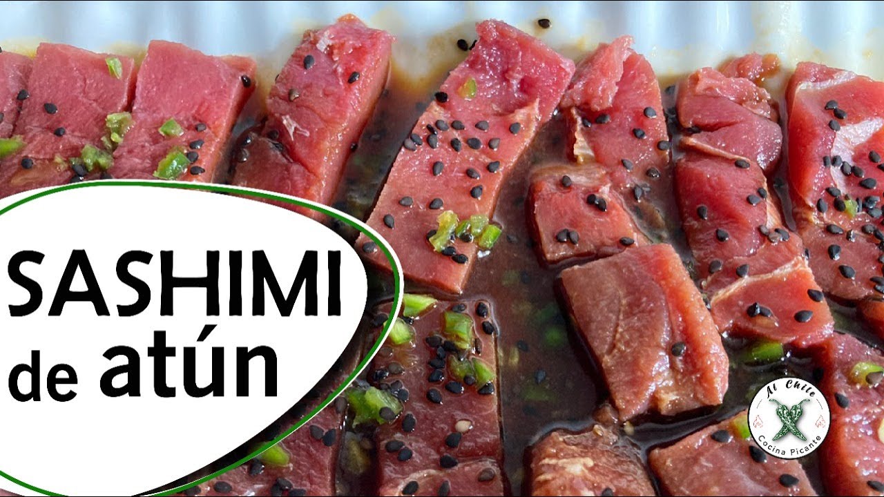 Сашими из тунца