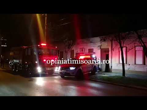 Panica intr-o casa din Timisoara, dupa ce a luat foc funinginea de pe cosul de fum