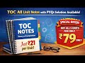 TOC Notes + PYQ's Solution in ₹79 rupees [Each unit Price ₹21]