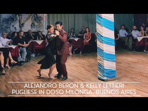El Paladin Pugliese Alejandro Beron & Kelly Lettieri Argentine Tango in DOSO Milonga Buenos Aires