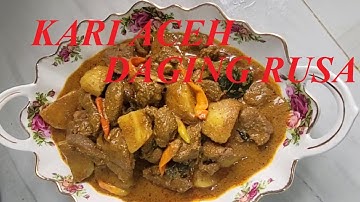 KARI ACEH DAGING RUSA #khasaceh #makananaceh