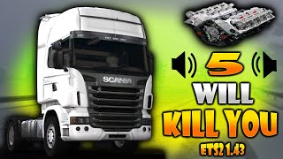 Download Lagu 5 Super Powerful Engine Sound Mods for ETS2 1.49-1.43 | ETS 2 Mods MP3