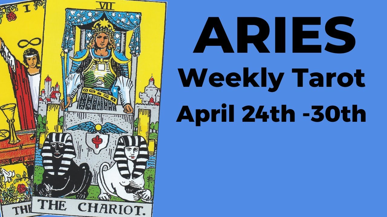 Aries: A BLESSED New Door OPENS! 💙 April 24th 2023 WEEKLY TAROT READING - YouTube