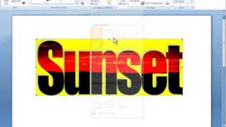 Word 2007 Tutorial 12 - Working With WordArt