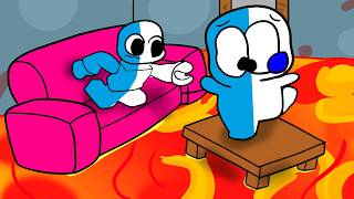 Pimgo No Chão Do Roblox É Lava