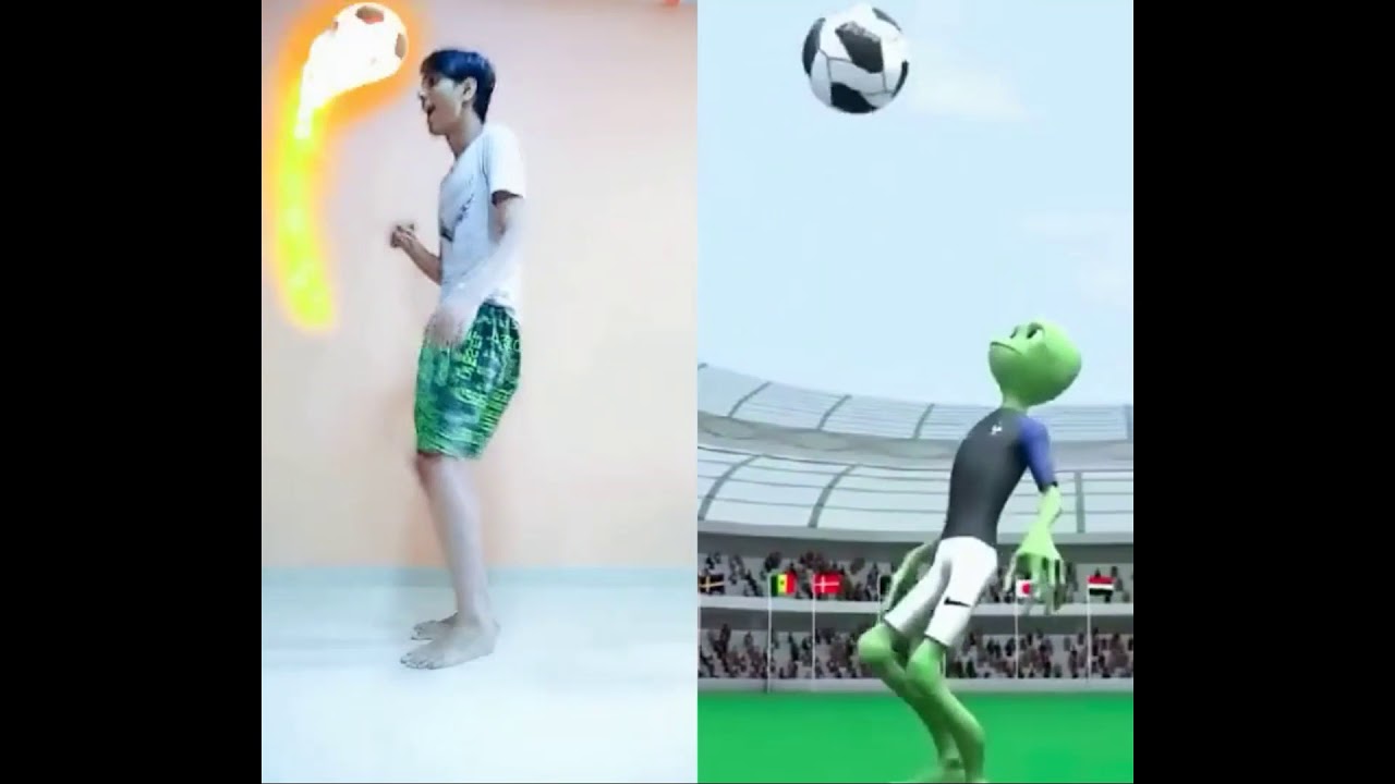 New Alice Frog Futball Dans || Funny Alice Frog Dans - YouTube