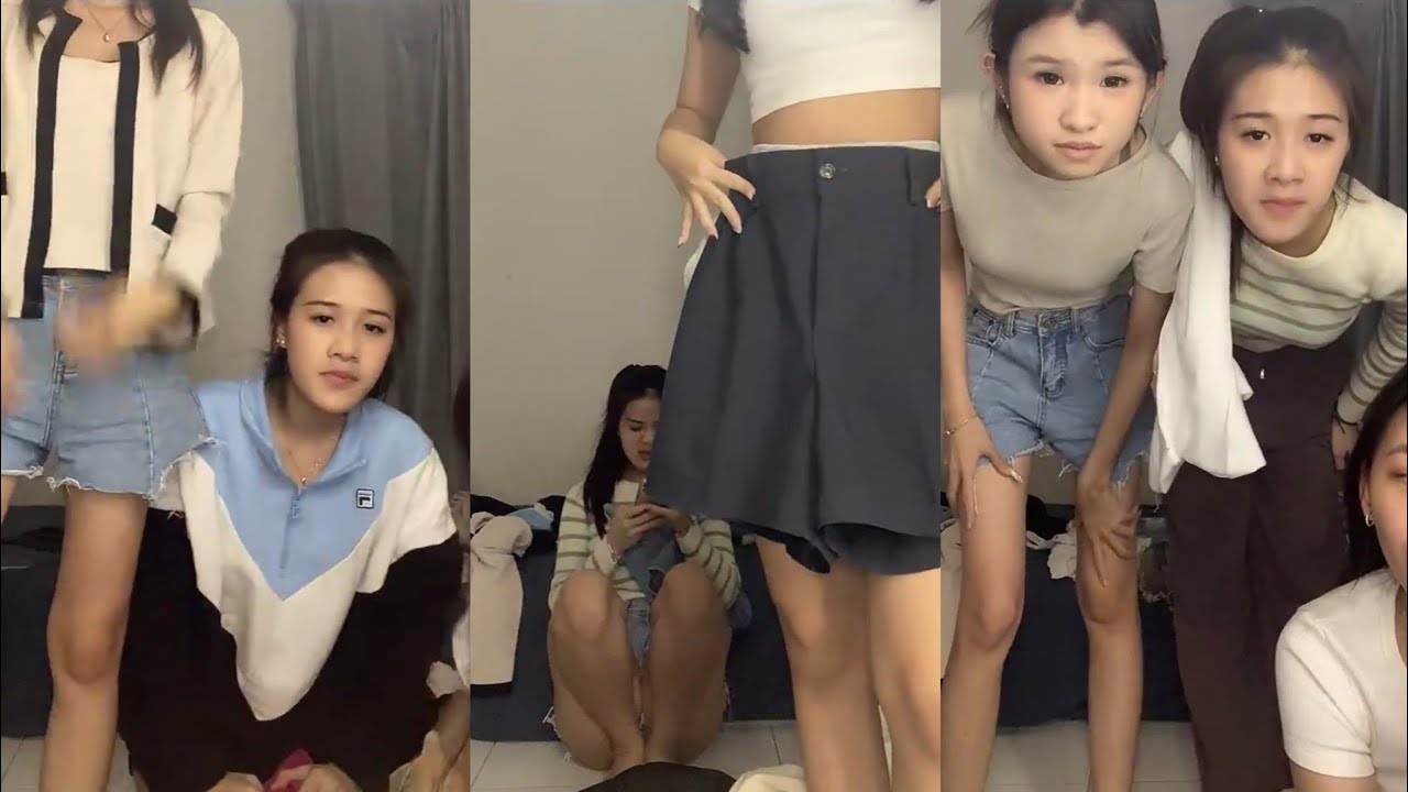 APEM NYA PINK❗LIVE PRELOVED TRY ON HAUL ROK CELANA GEMEZ BRAND HMM