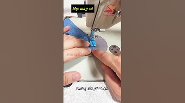 Cách may miếng lót tiện lợi không cần lộn vải| Song Anh MK #Phutungmaykhausonganh