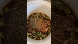 Slow-Cooked French Dip with Red Wine 🍷✨ (Beginner Friendly!)