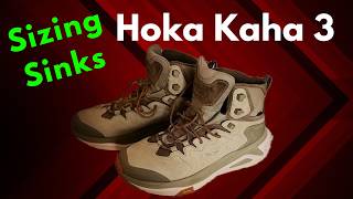 Sizing sinks Hoka Kaha 3: The Hoka Kaha 3 Sizing Struggle: 4 Tries, Still No Fit!