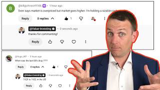 Your Crash Video Comments Perfectly Explain Investing in this Market!