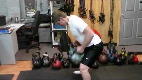 Double Kettlebell Rows