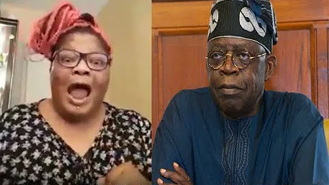 See how This Nigeria Woman Abuse Bola Tinubu,Sanwo Olu,Buhari For Shooting Protesters At Lekki