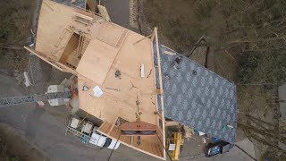 Modern House Part 15.5 Crane cam footage from part15