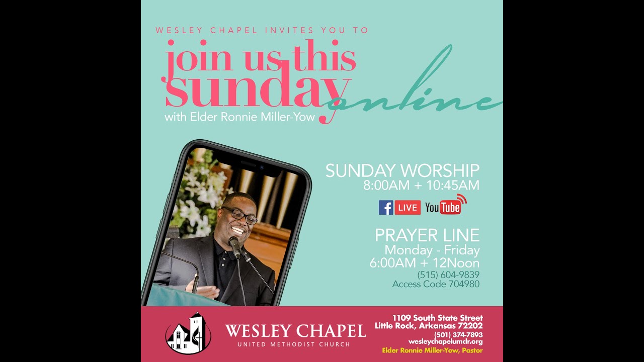 Wesley Chapel UMC LR Worship 1045am 5.17.20 YouTube