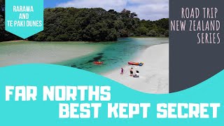 FAR NORTHS BEST KEPT SECRET | GIANT SAND DUNES TE PAKI | RARAWA | BEST PIE IN NEW ZEALAND #WITHME