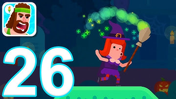 Bowmasters - Gameplay Walkthrough Part 26 - New Character: Stephanie The Witch (iOS)